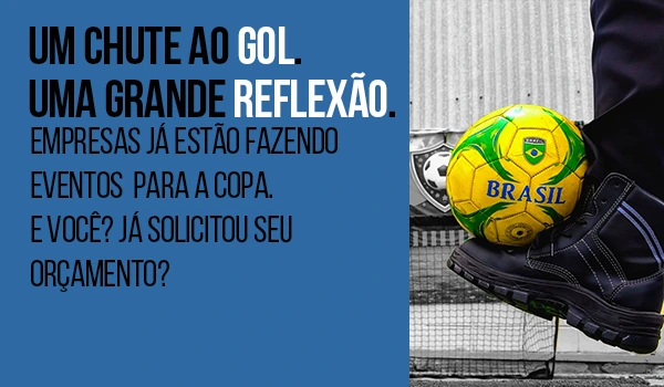 Capa de e-mail da campanha de eventos na Copa