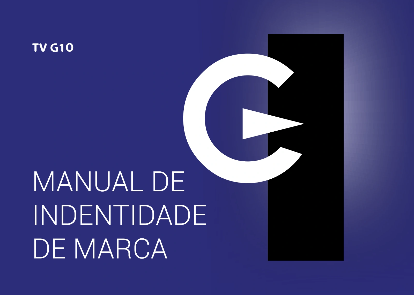TV G10 — Identidade e manual de marca