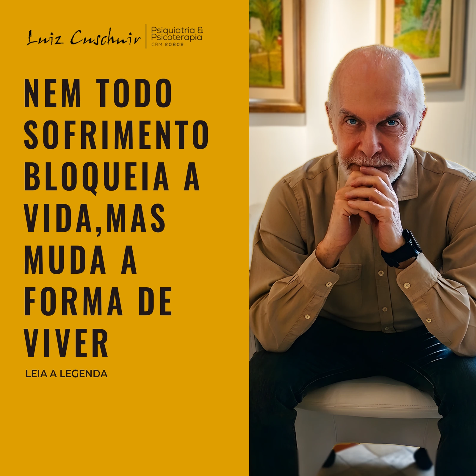 Dr. Luiz Cuschnir — Conteúdo editorial e vídeo